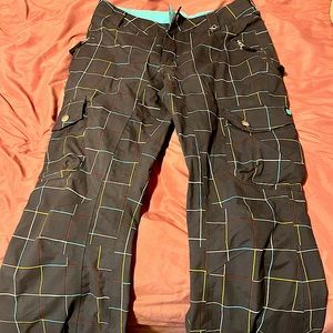 Size S Burton Dryride snow pants like new